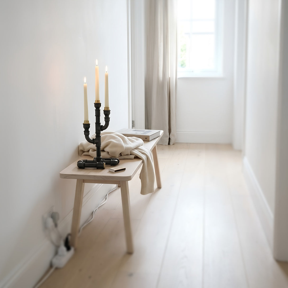 Candeliere in stile industriale Yogi