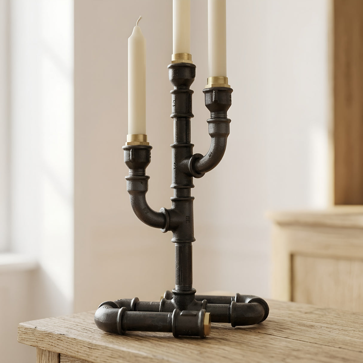Candeliere in stile industriale Yogi