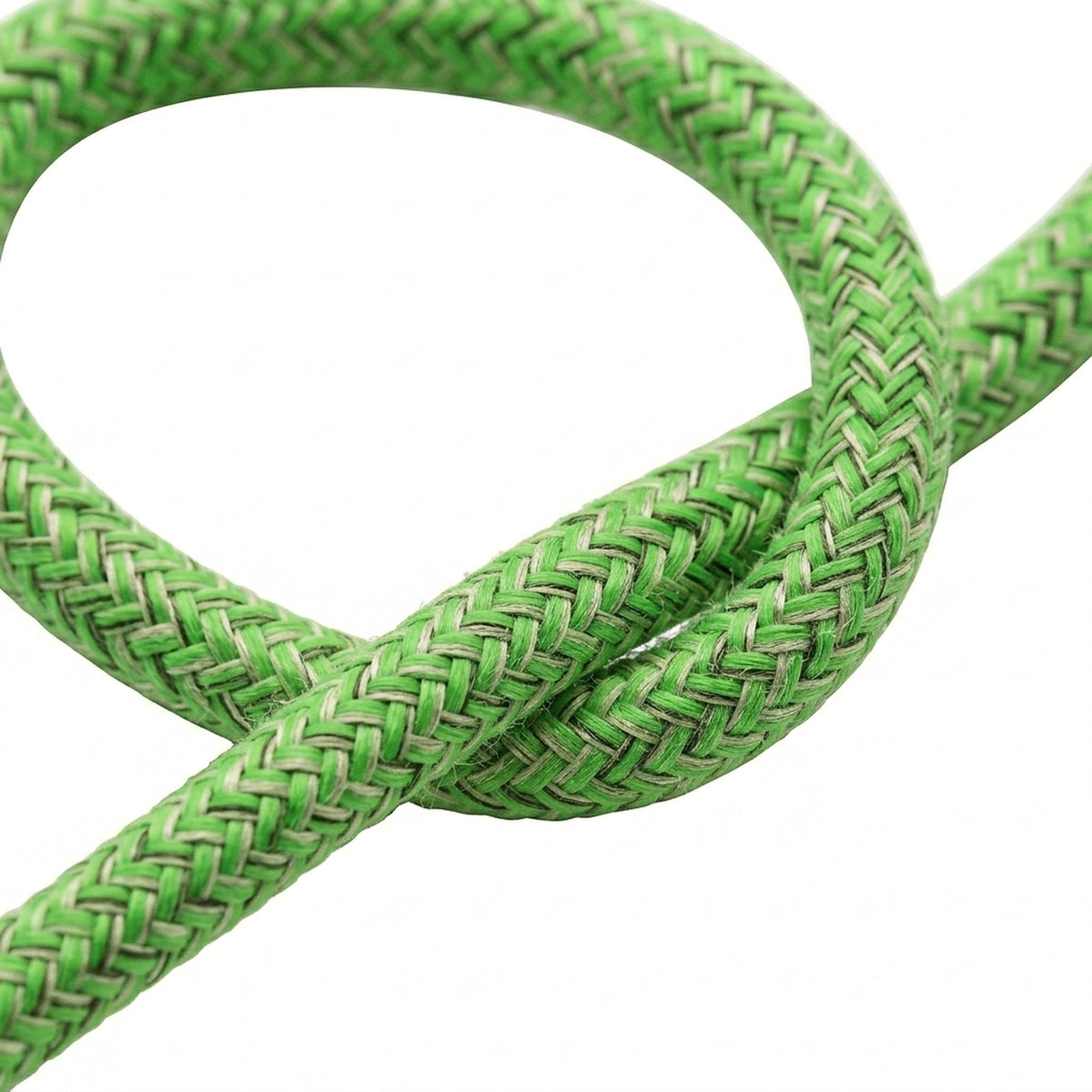 Cavo tessile rotondo in cotone – Verde pistacchio