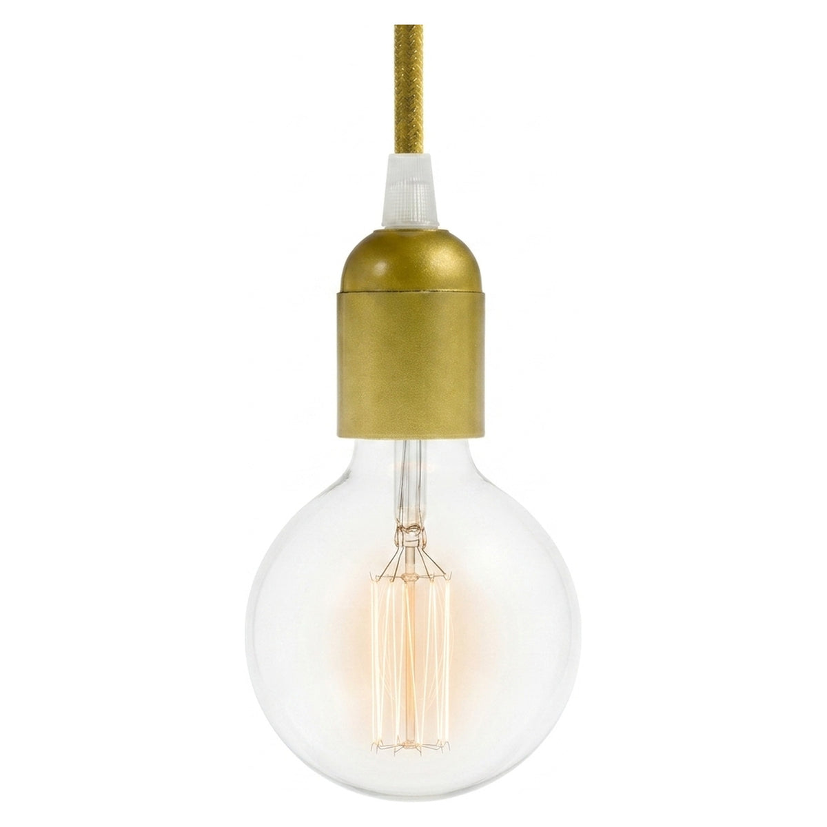 Portalampada E27 in bachelite — Oro