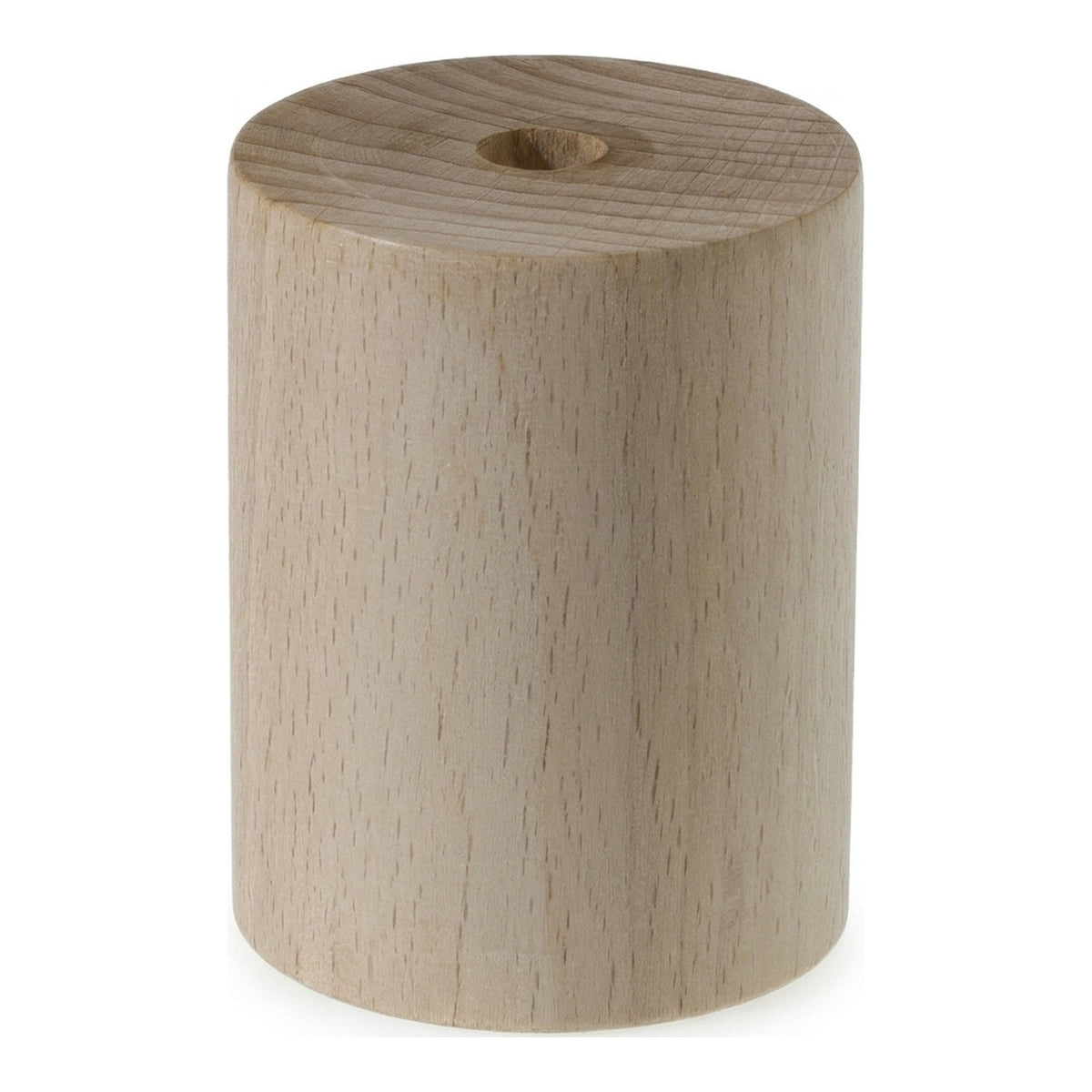Portalampada E27 in legno — Naturale