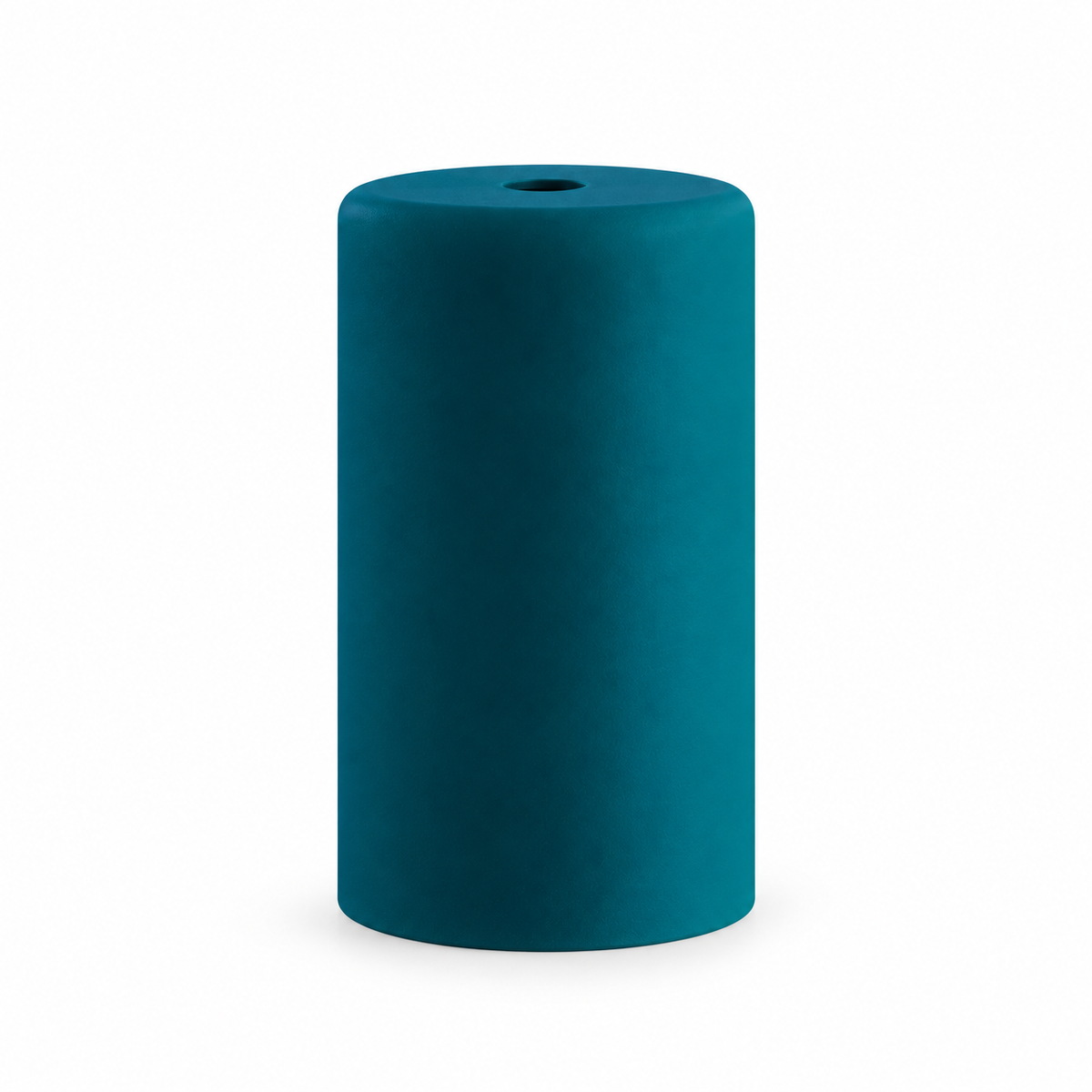 Kit portalampada E27 in silicone da esterno — blu petrolio — vista 1