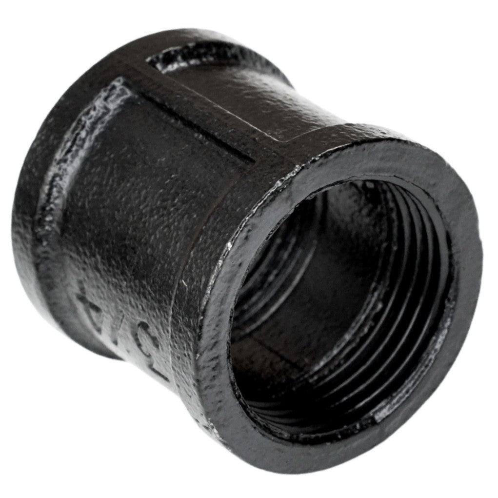 Manicotto uguale F/F – deco – vernice nera