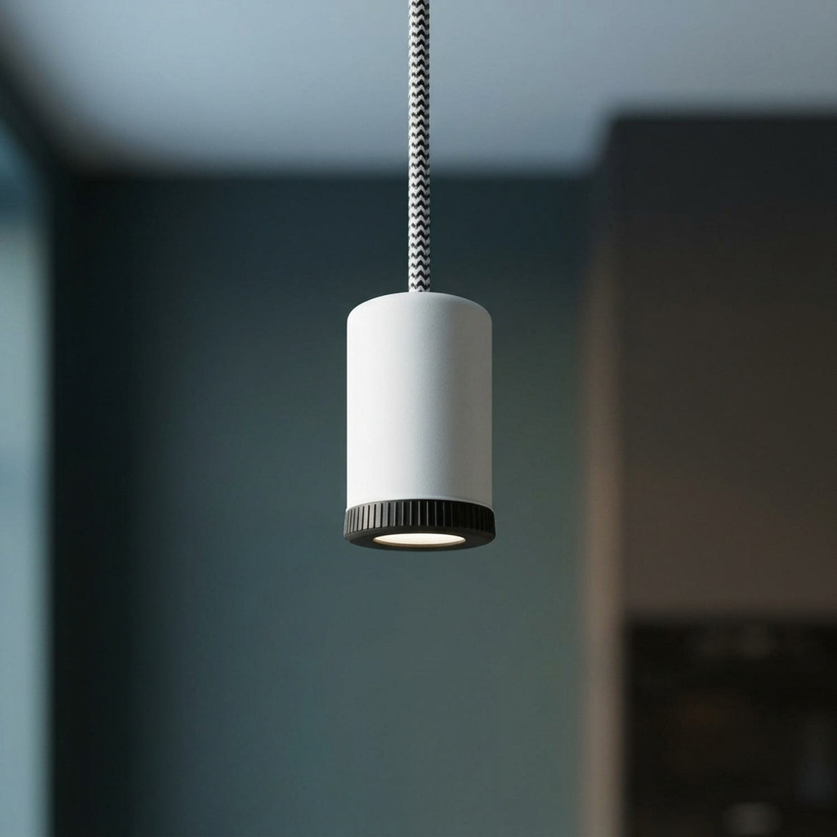 Mini faretto LED in metallo Mini GU10 — Bianco opaco