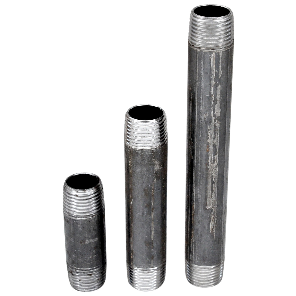 Sconto - Lotto di 10 Tubi 15x21mm in Acciaio Nero Scontati