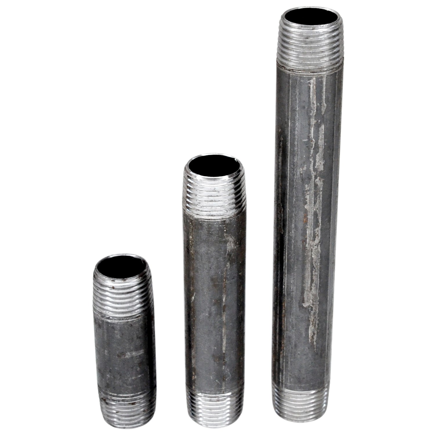 Sconto - Lotto di 10 Tubi 15x21mm in Acciaio Nero Scontati