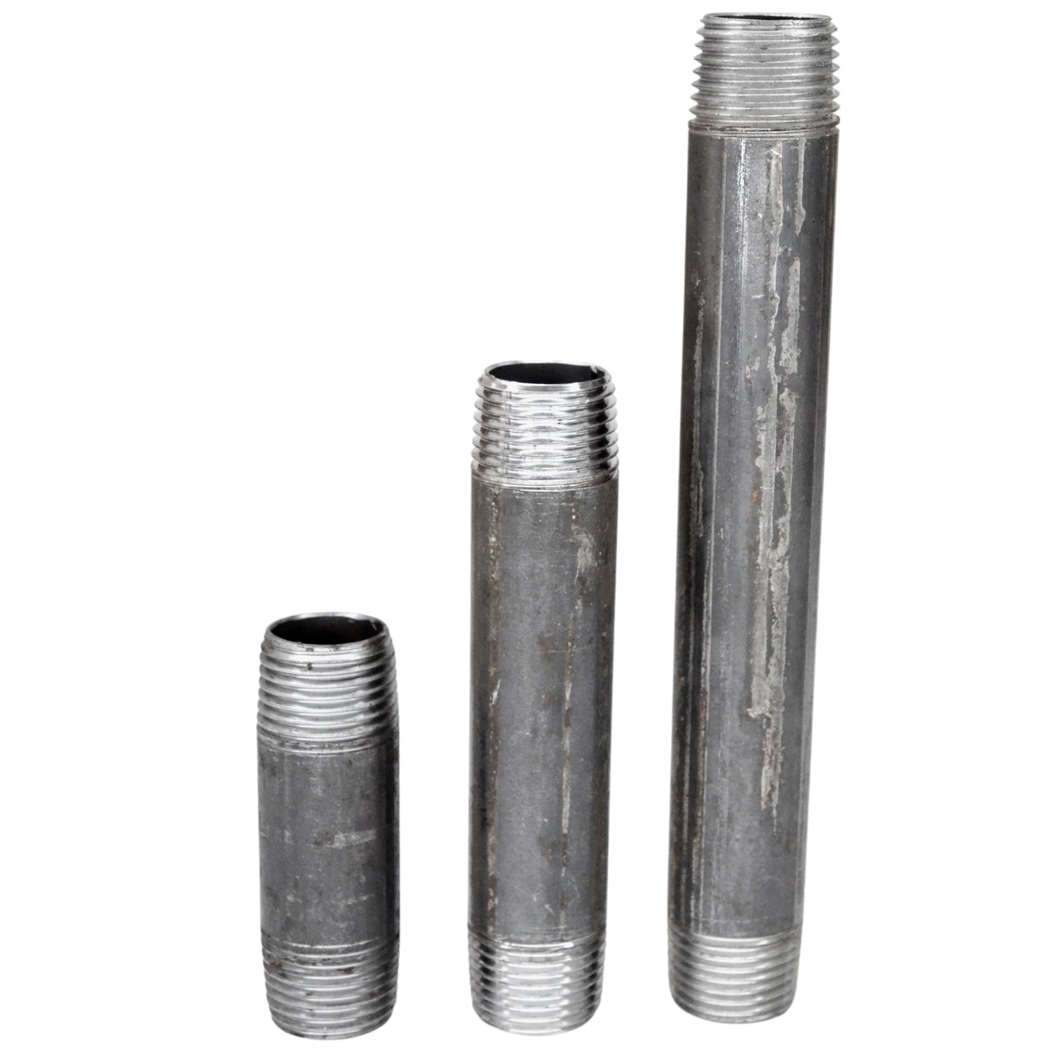 Sconto - Lotto di 10 Tubi 15x21mm in Acciaio Nero Scontati