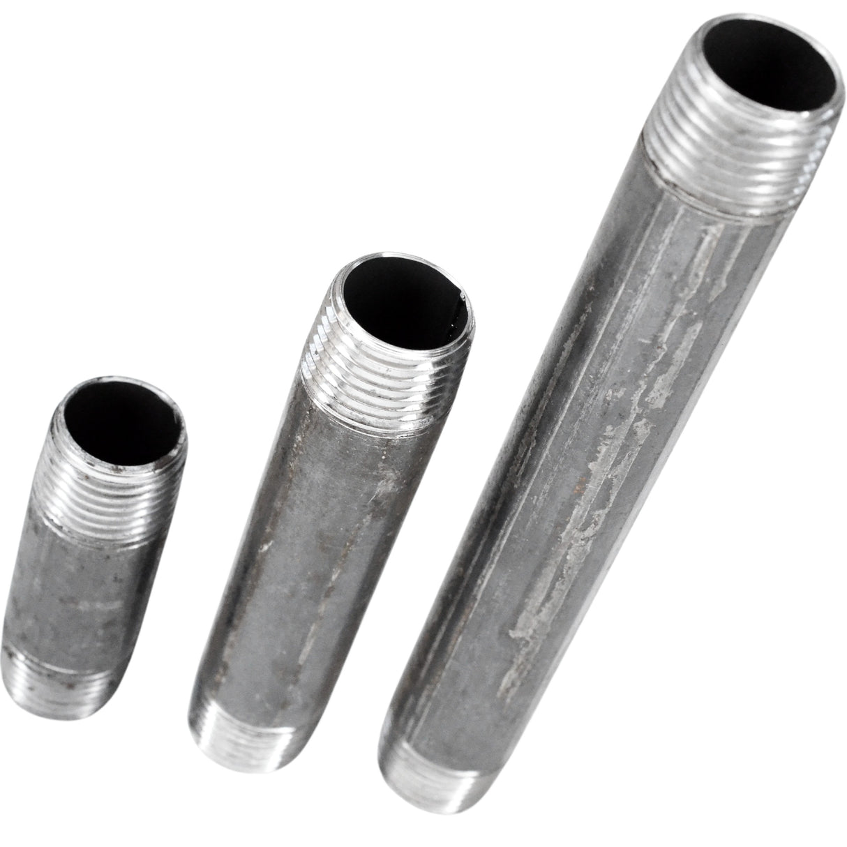 Sconto - Lotto di 10 Tubi 15x21mm in Acciaio Nero Scontati