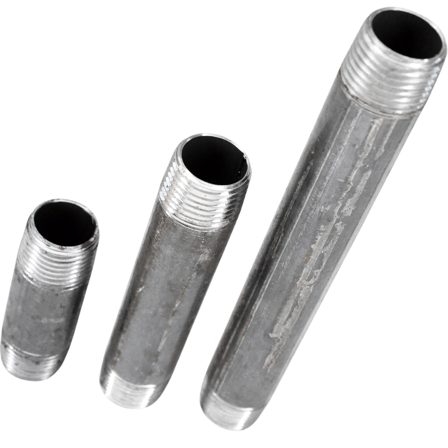 Sconto - Lotto di 10 Tubi 15x21mm in Acciaio Nero Scontati