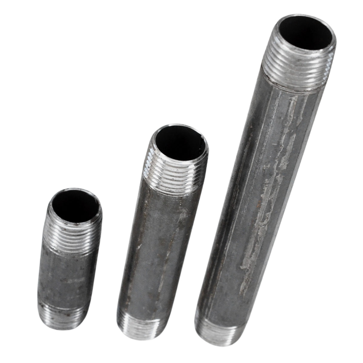 Sconto - Lotto di 10 Tubi 15x21mm in Acciaio Nero Scontati