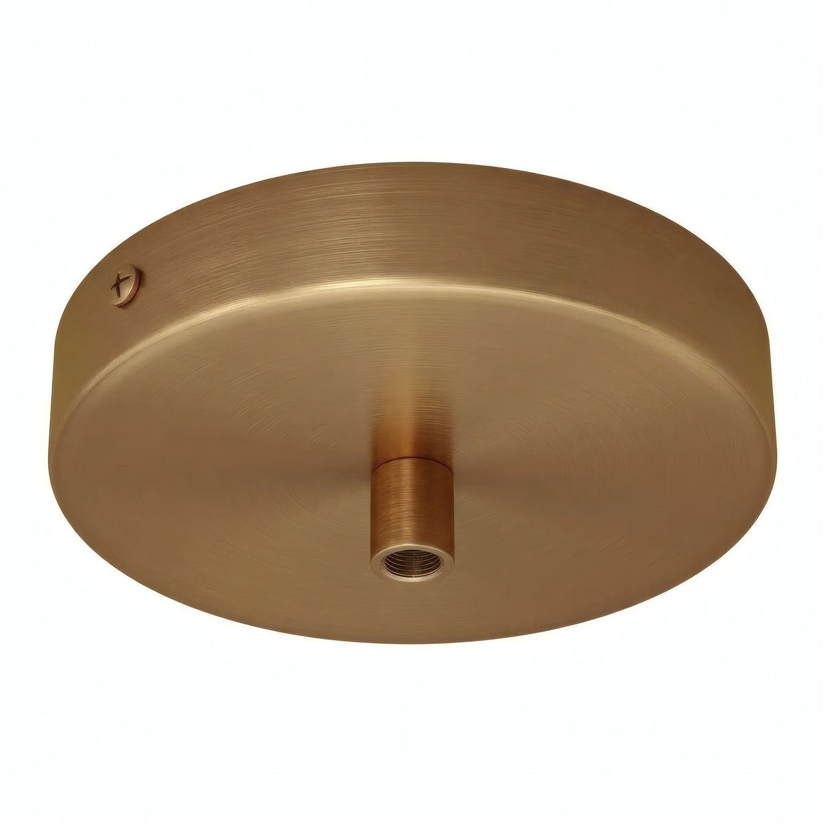 Rosone cilindrico in metallo, Ø 120 mm — Cilindrico in metallo / Bronzo satinato