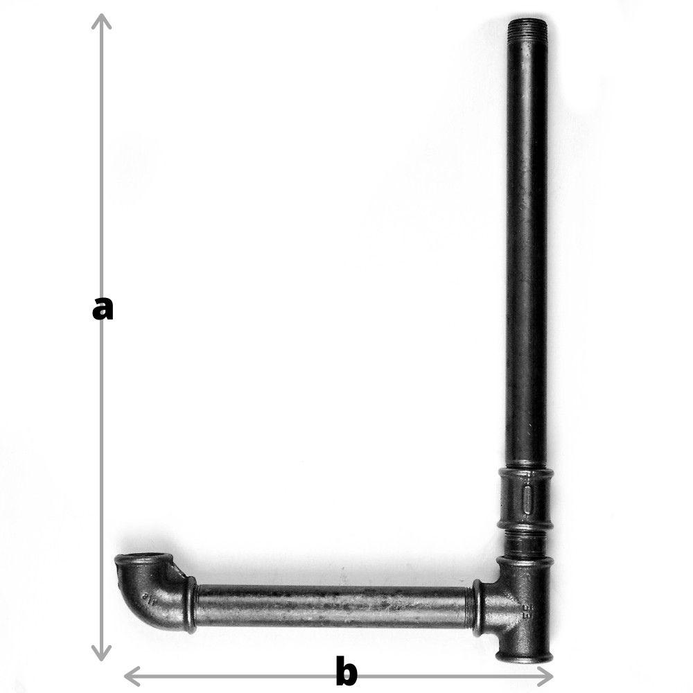 Kit montanti per mensole idrauliche su misura