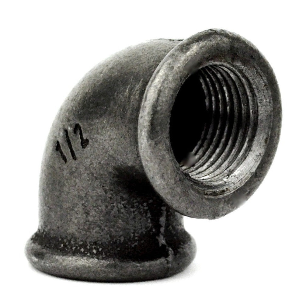 coude petit rayon en fonte noire