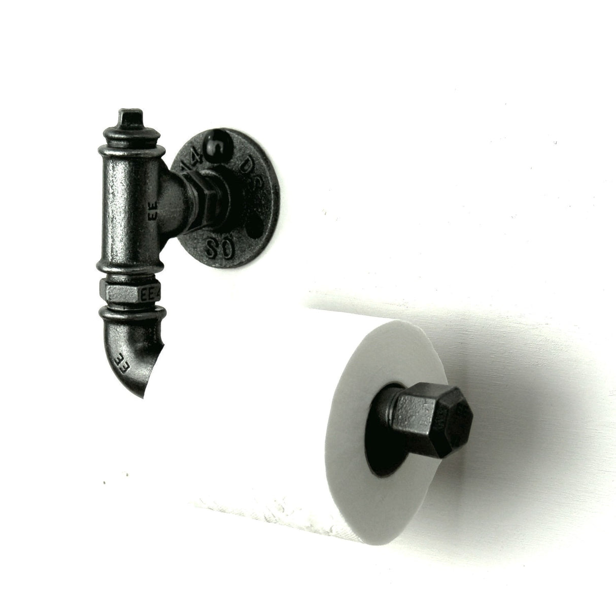 dérouleur fonte papier toilette