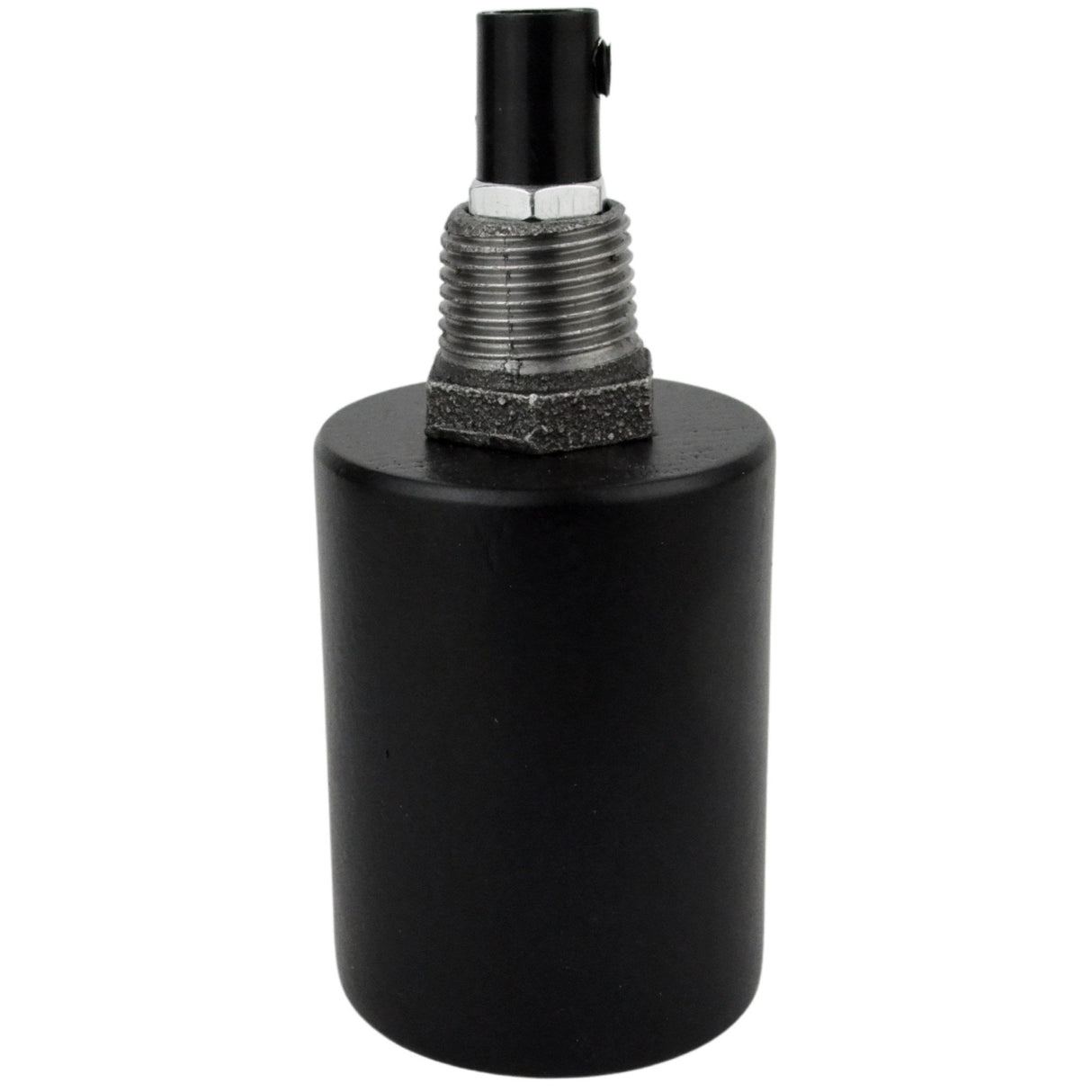 Kit portalampada legno E27 su raccordo