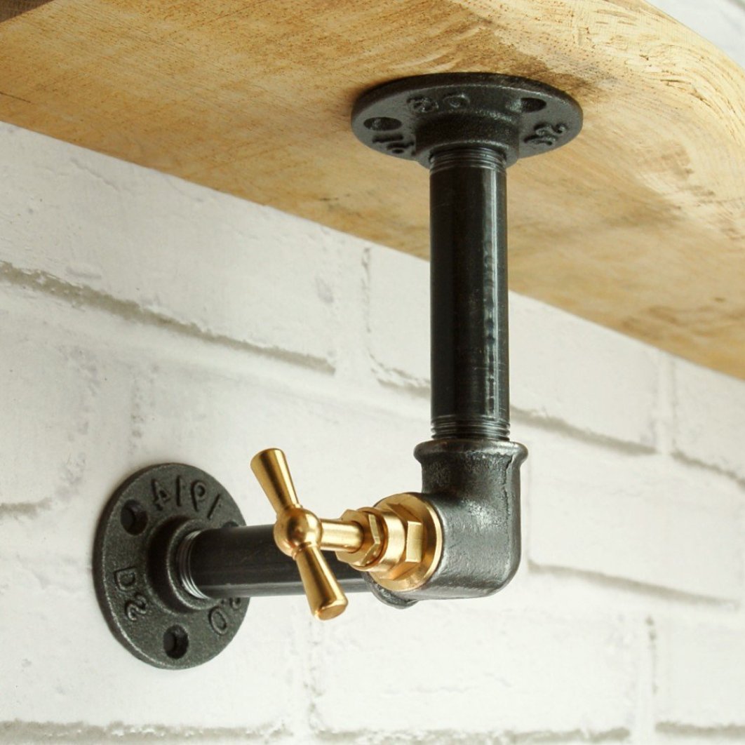 Staffa testa del rubinetto laterale | Modello 1