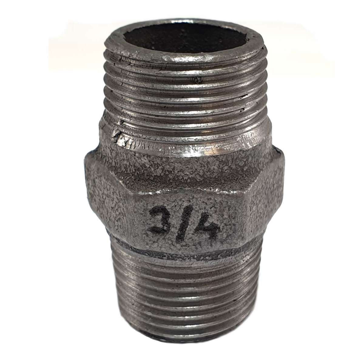 Nipplo Destro/Sinistro MM ghisa filettatura 3/4" Ø27 filetto su filetti