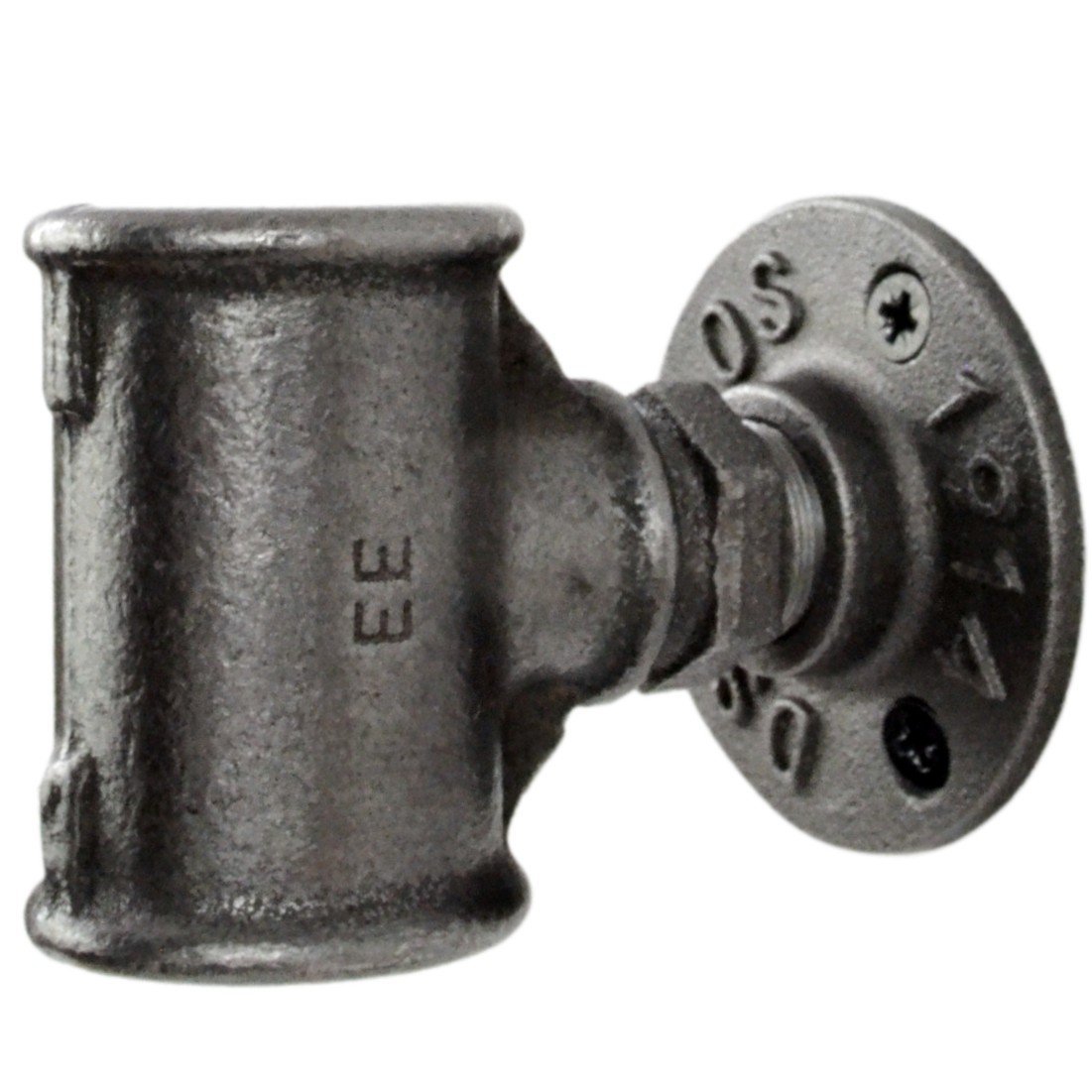 support mural en fonte pour bouteille