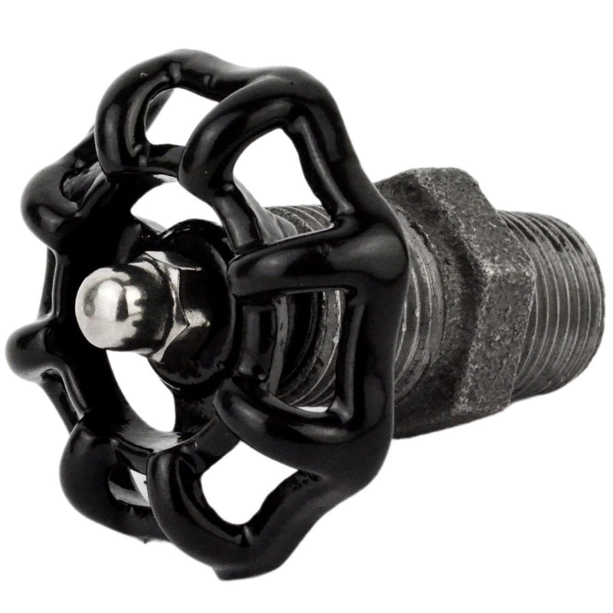 volante nero da 52 mm su nipplo