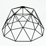 Paralume gabbia a cupola XL Ø 35 cm con portalampada E27