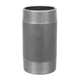 Mamelon fileté acier noir 66x76mm