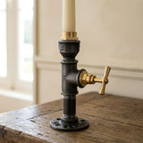 Rubinetto portacandele Steampunk