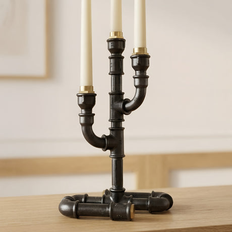 Candeliere in stile industriale Yogi