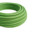 Cavo tessile rotondo in cotone – Verde pistacchio