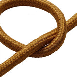 Cavo tessile rotondo effetto seta – Ambra