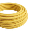 Cavo tessile rotondo effetto seta – Giallo mais