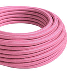 Cavo tessile rotondo effetto seta – Rosa fucsia