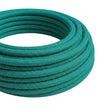 Cavo tessile rotondo effetto seta – Turchese