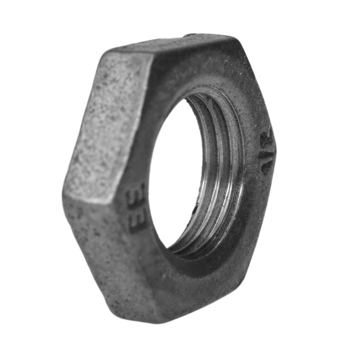 Raccord contre-écrou hexagonal fonte noire