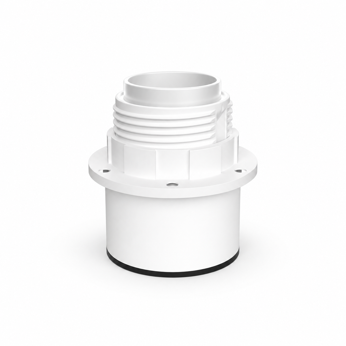 Portalampada E27 IP44 per paralume, parete o soffitto — bianco — vista 1