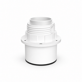 Portalampada E27 IP44 per paralume, parete o soffitto — bianco — vista 1