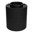 Portalampada E27 a parete o soffitto stagno IP44 — Nero