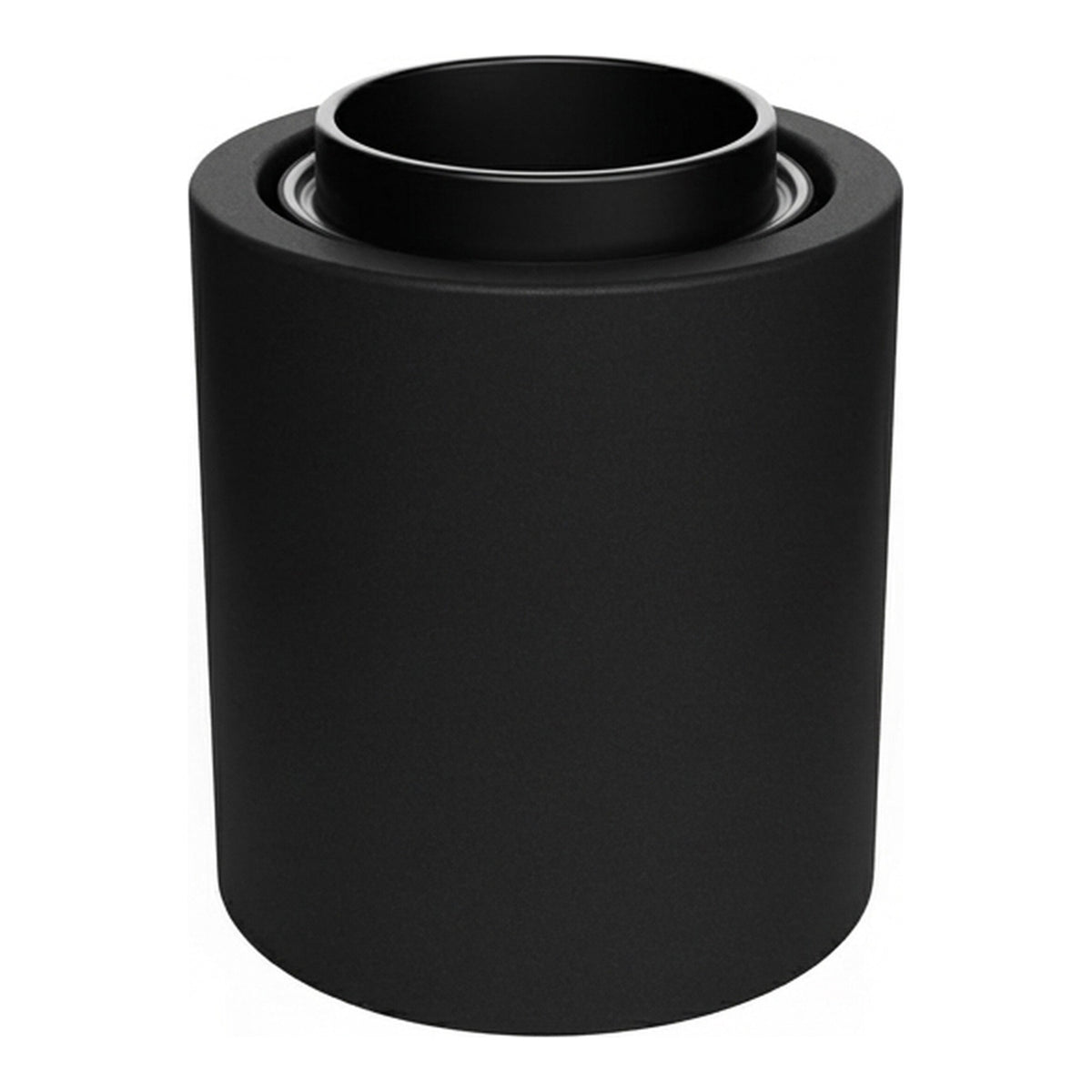 Portalampada E27 a parete o soffitto stagno IP44 — Nero