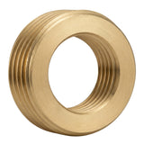 Fourrure bague de réduction mâle-femelle en laiton CW617N BSP - vue de face