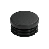 Tappo a lamelle nero per raccordo femmina 3/4″ 20x27, vista dall’alto della testa piatta