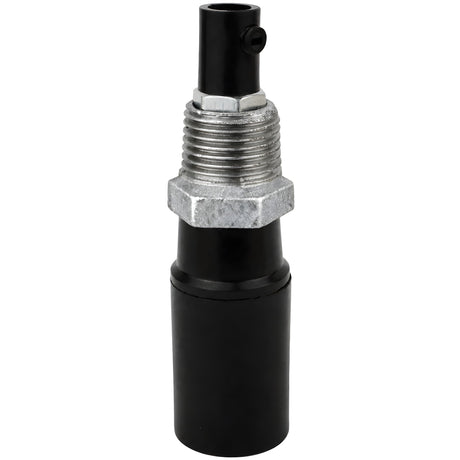 Kit portalampada E14 in bachelite su raccordo 1/2'' (15x21mm) maschio in ghisa zincata