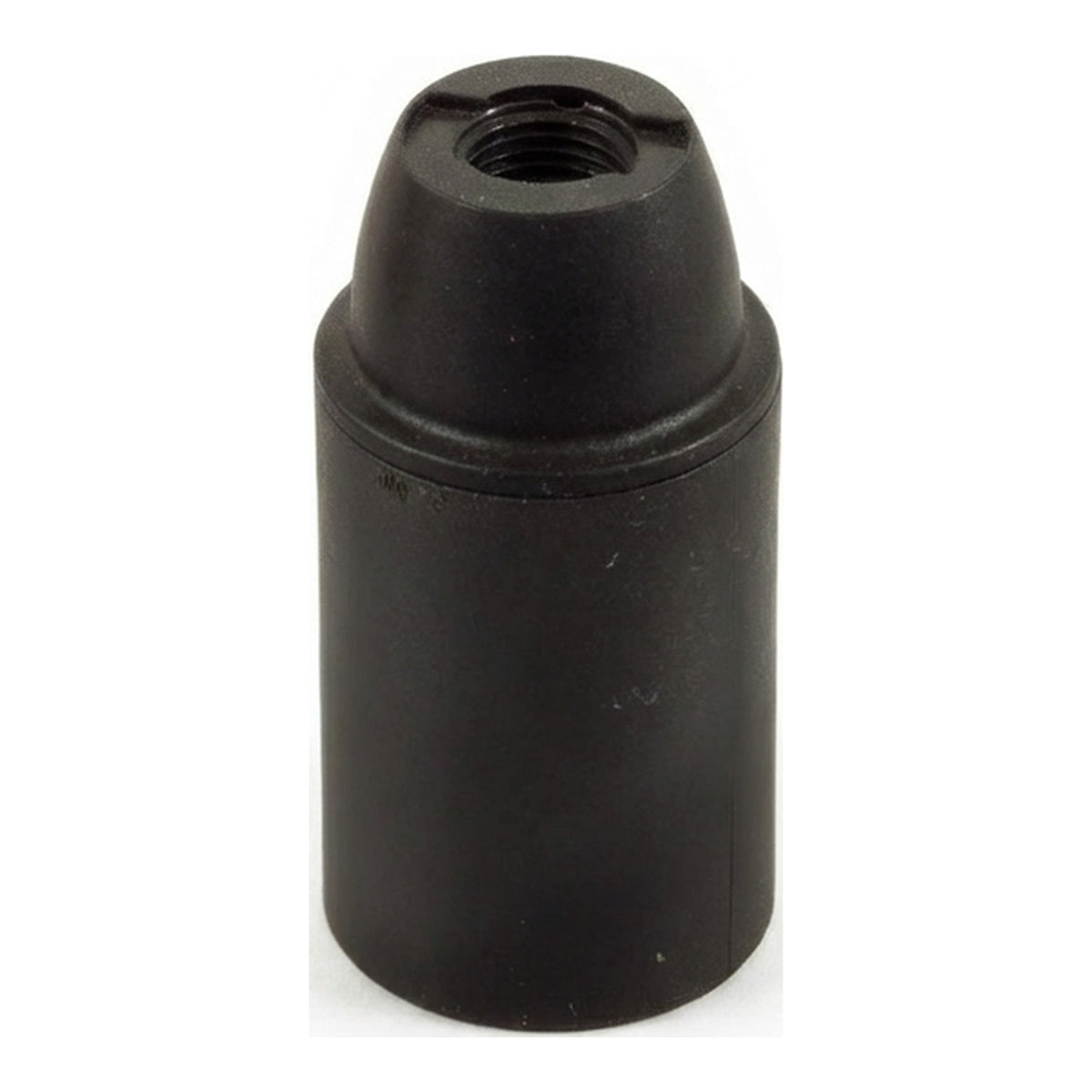 Portalampada E14 in termoplastica — Nero