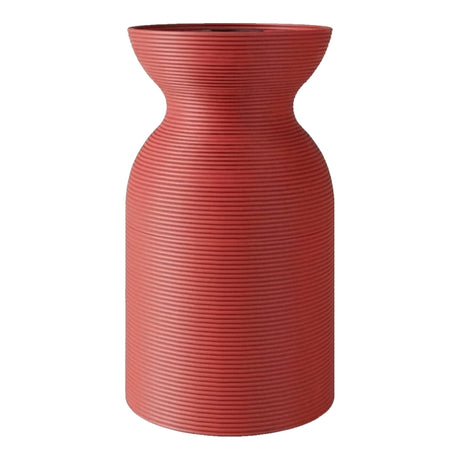 Portalampada E27 in plastica riciclata stampata in 3D — Terracotta