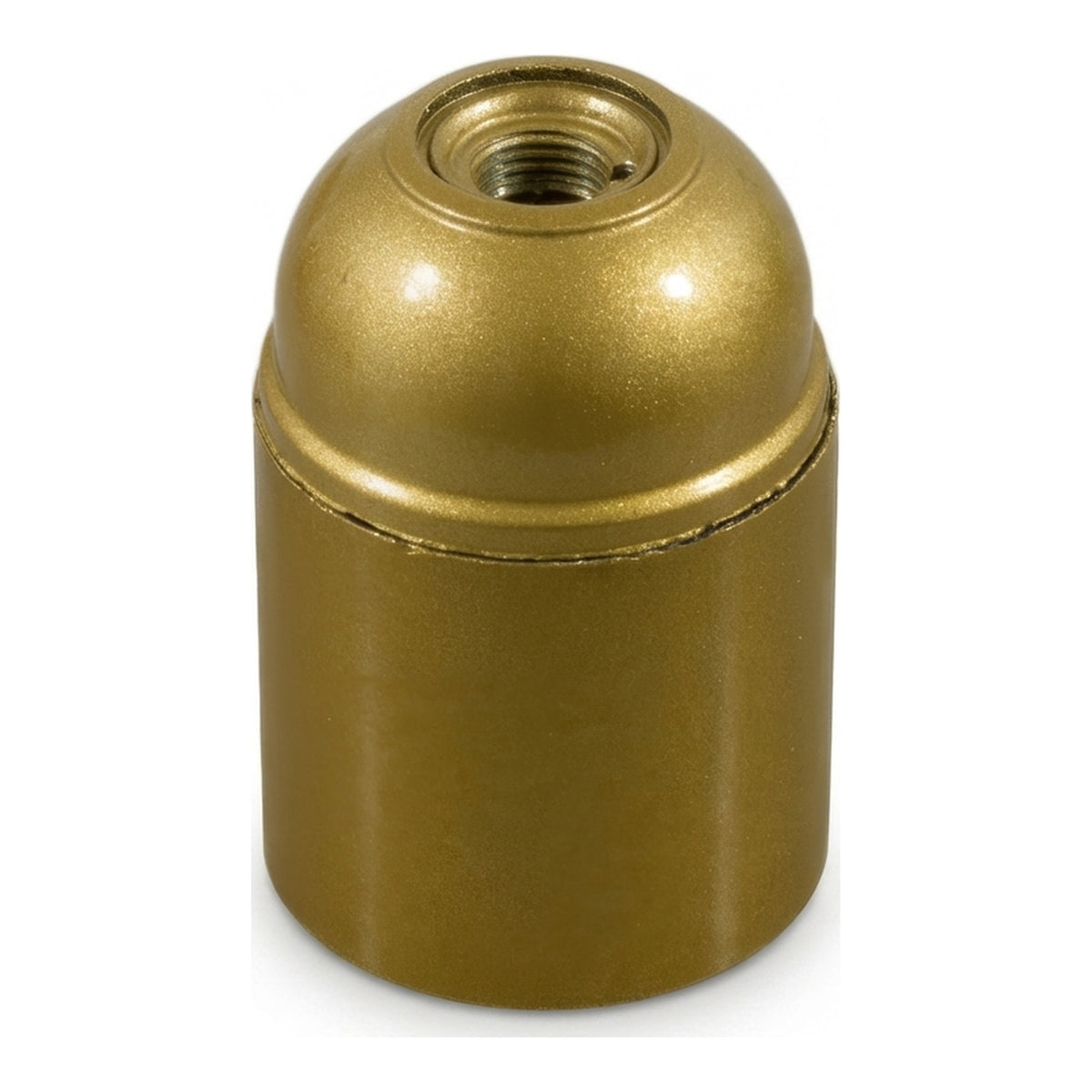 Portalampada E27 in bachelite — Oro