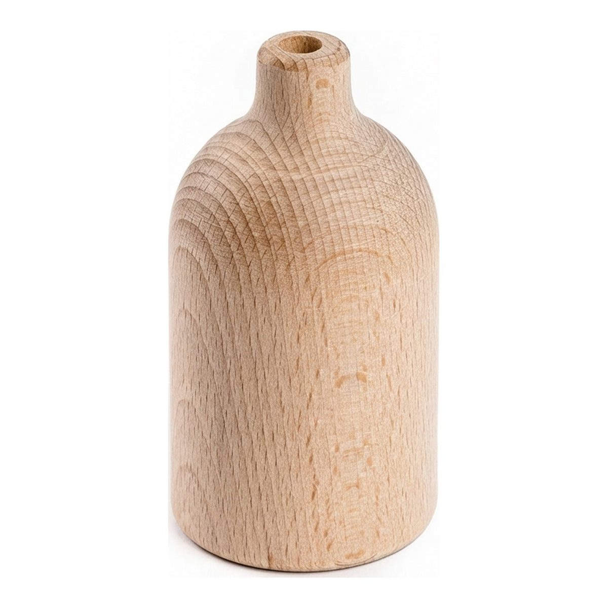 Portalampada E27 in legno con serracavo nascosto — Naturale