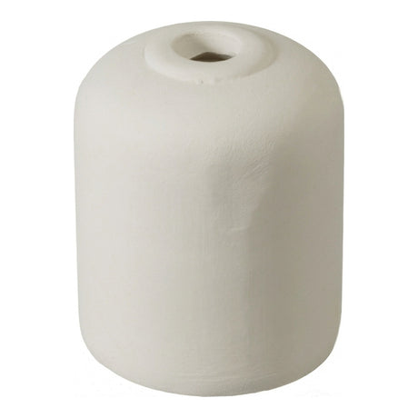 Portalampada E27 in ceramica — Beige biscotto