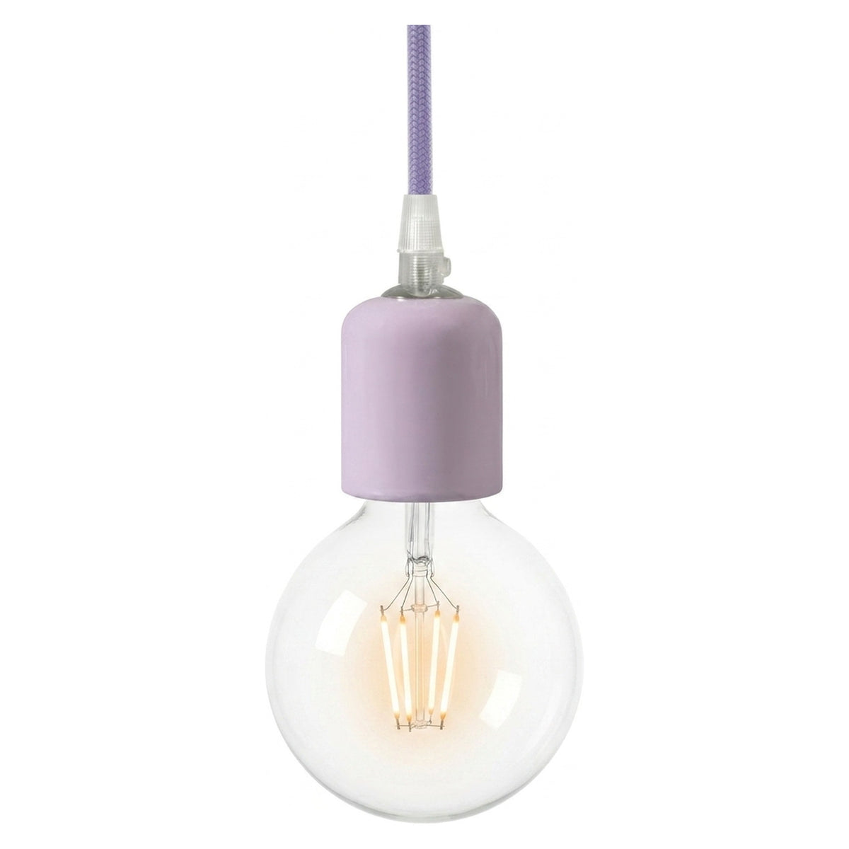 Portalampada E27 in ceramica — Lilla