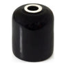 Portalampada E27 in ceramica — Nero