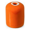 Portalampada E27 in ceramica — Arancione