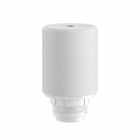 Kit portalampada E27 in silicone da esterno — per paralume — bianco — vista 1