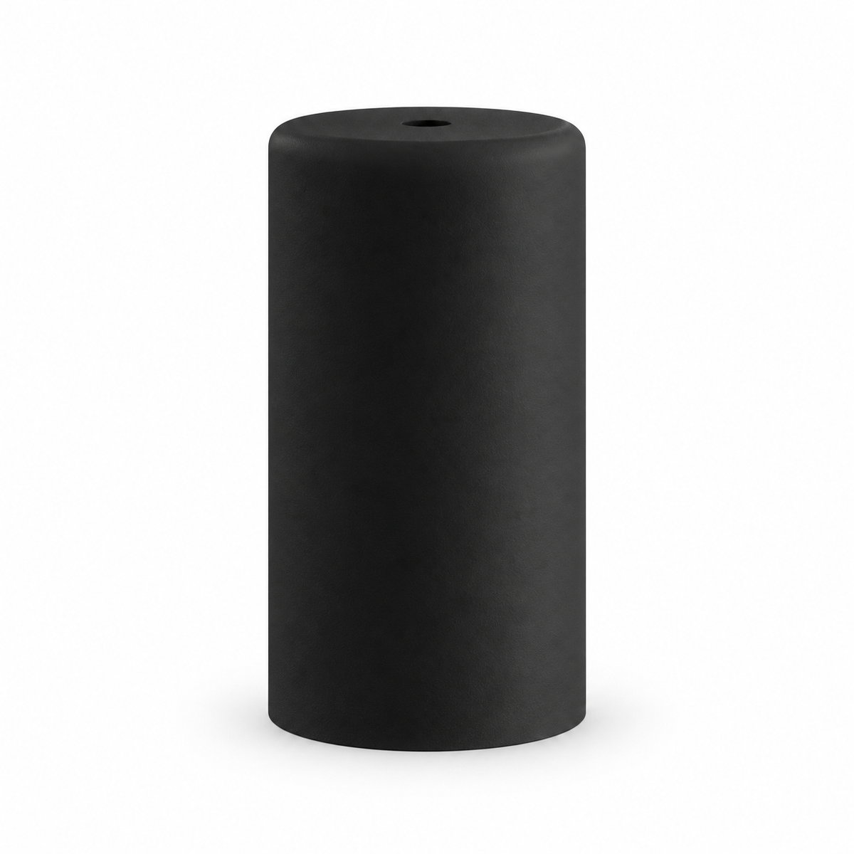 Kit portalampada E27 in silicone da esterno — nero — vista 1